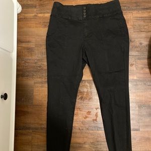 Size 18 High Waisted Skinny Black Jeans